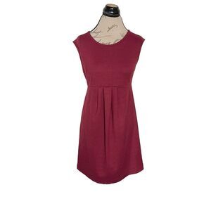 Old Navy Womens Dress Maternity  Size XS  Sleeveless Textured Pleated Knit Short